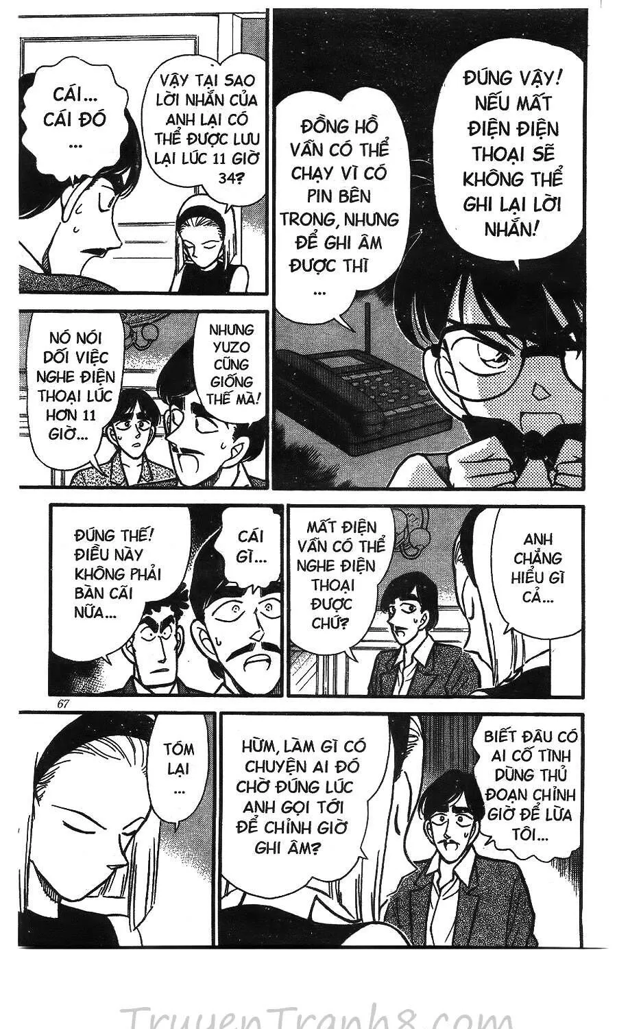 Thám Tử Lừng Danh Conan Chap 124 - Next Chap 125