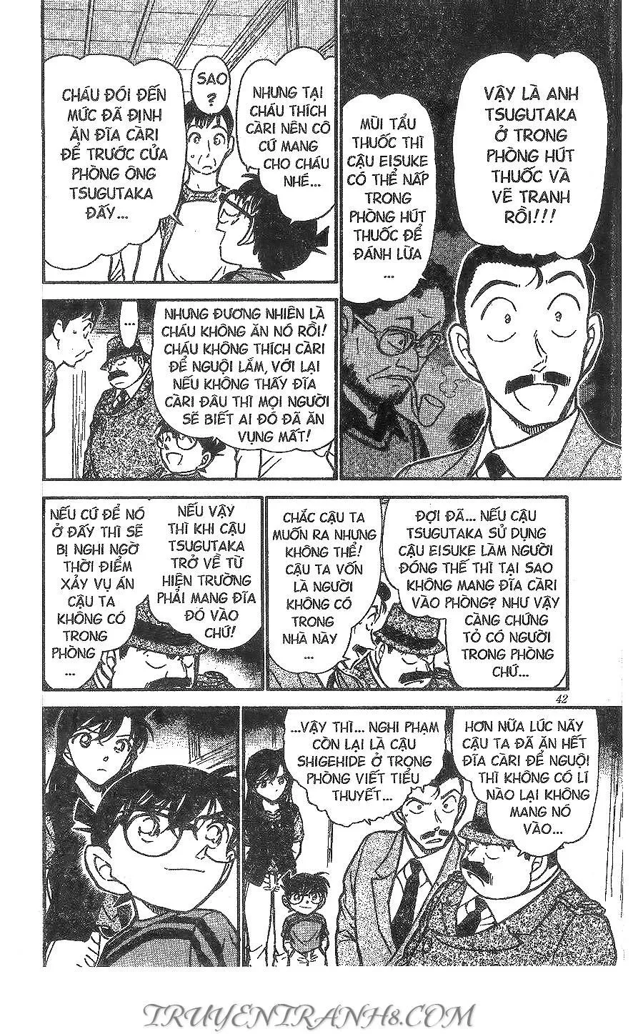 Thám Tử Lừng Danh Conan Chap 482 - Next Chap 483