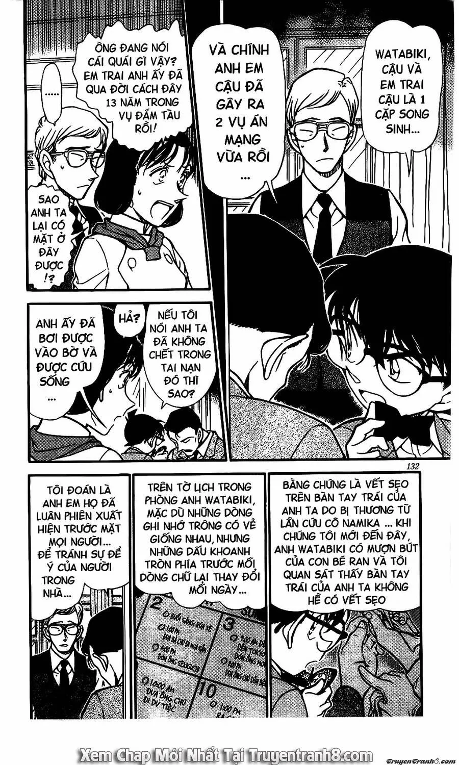 Thám Tử Lừng Danh Conan Chap 498 - Next Chap 499