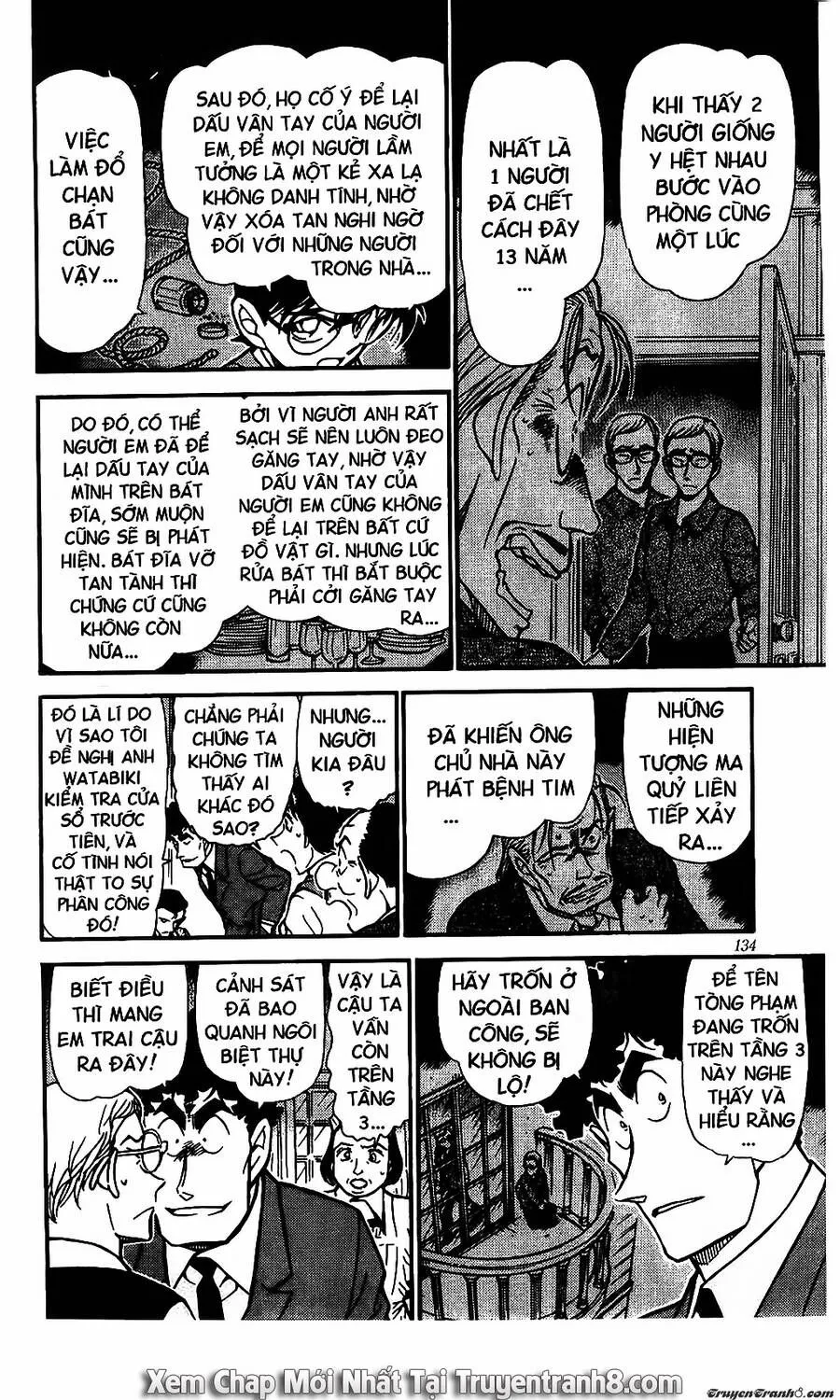 Thám Tử Lừng Danh Conan Chap 498 - Next Chap 499