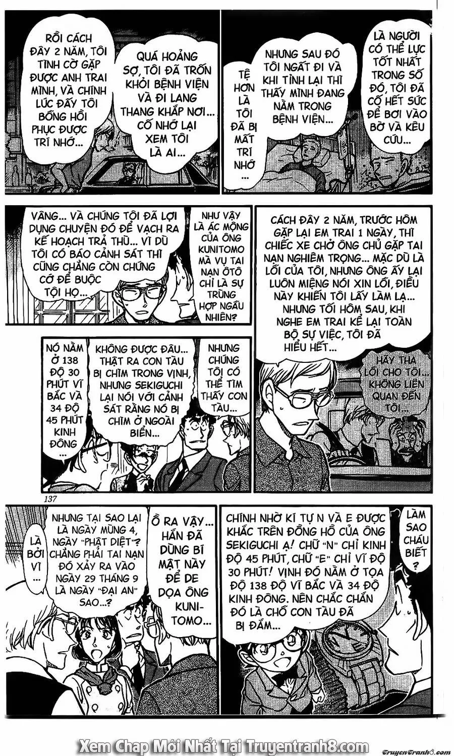 Thám Tử Lừng Danh Conan Chap 498 - Next Chap 499
