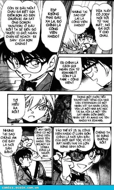 Thám Tử Lừng Danh Conan Chap 501 - Next Chap 502