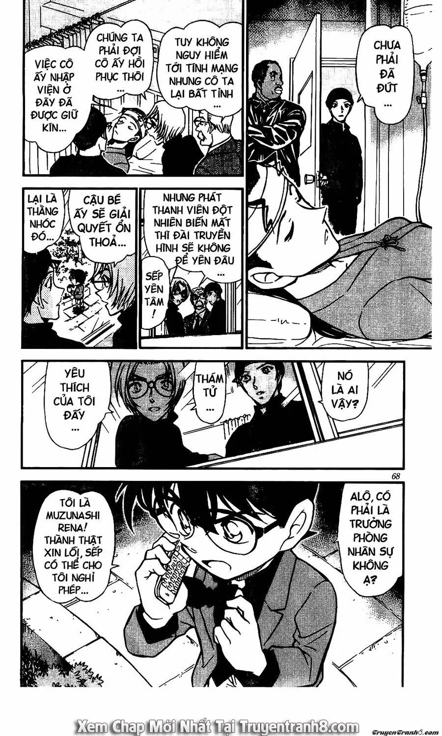 Thám Tử Lừng Danh Conan Chap 504 - Next Chap 505