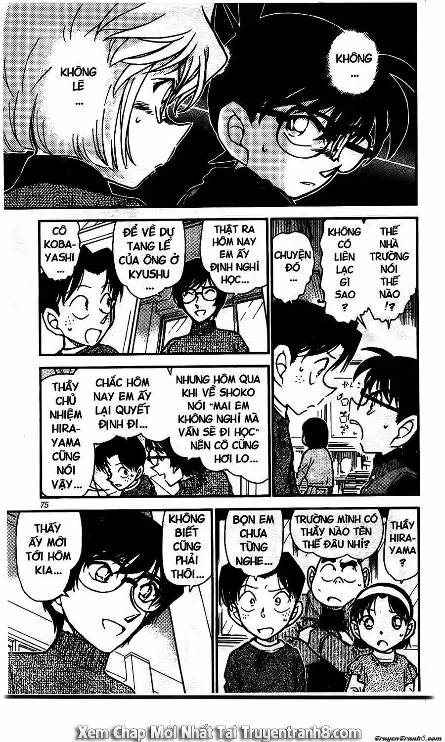 Thám Tử Lừng Danh Conan Chap 505 - Next Chap 506