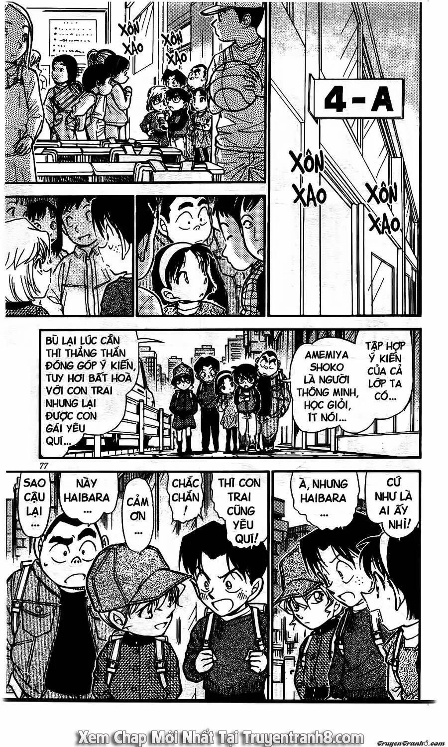 Thám Tử Lừng Danh Conan Chap 505 - Next Chap 506