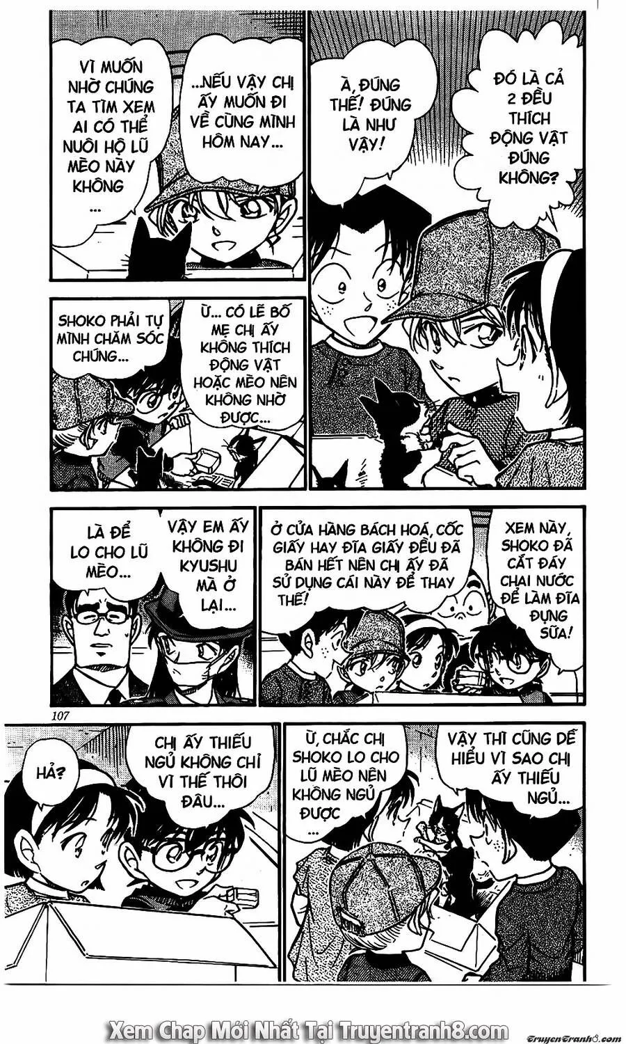 Thám Tử Lừng Danh Conan Chap 507 - Next Chap 508