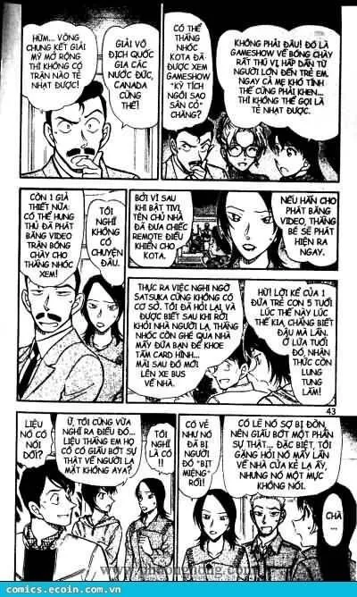 Thám Tử Lừng Danh Conan Chap 513 - Next Chap 514