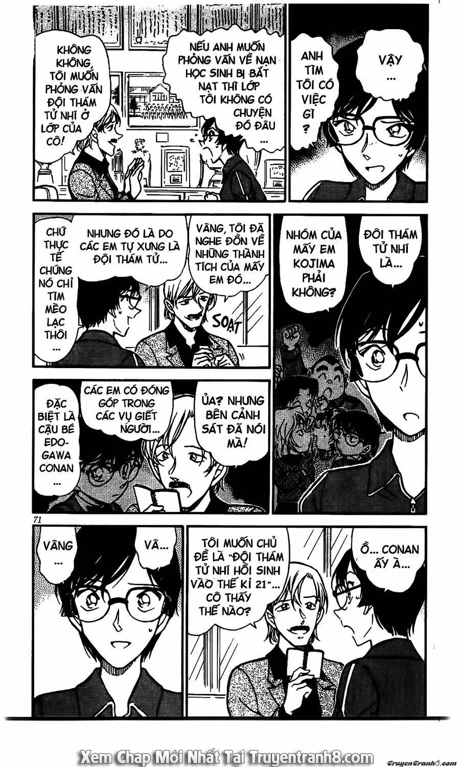 Thám Tử Lừng Danh Conan Chap 515 - Next Chap 516