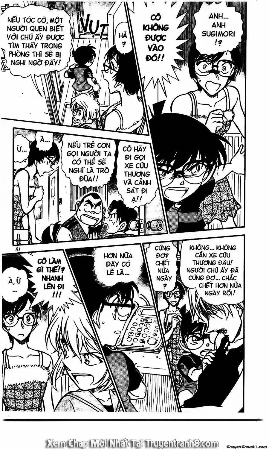 Thám Tử Lừng Danh Conan Chap 515 - Next Chap 516