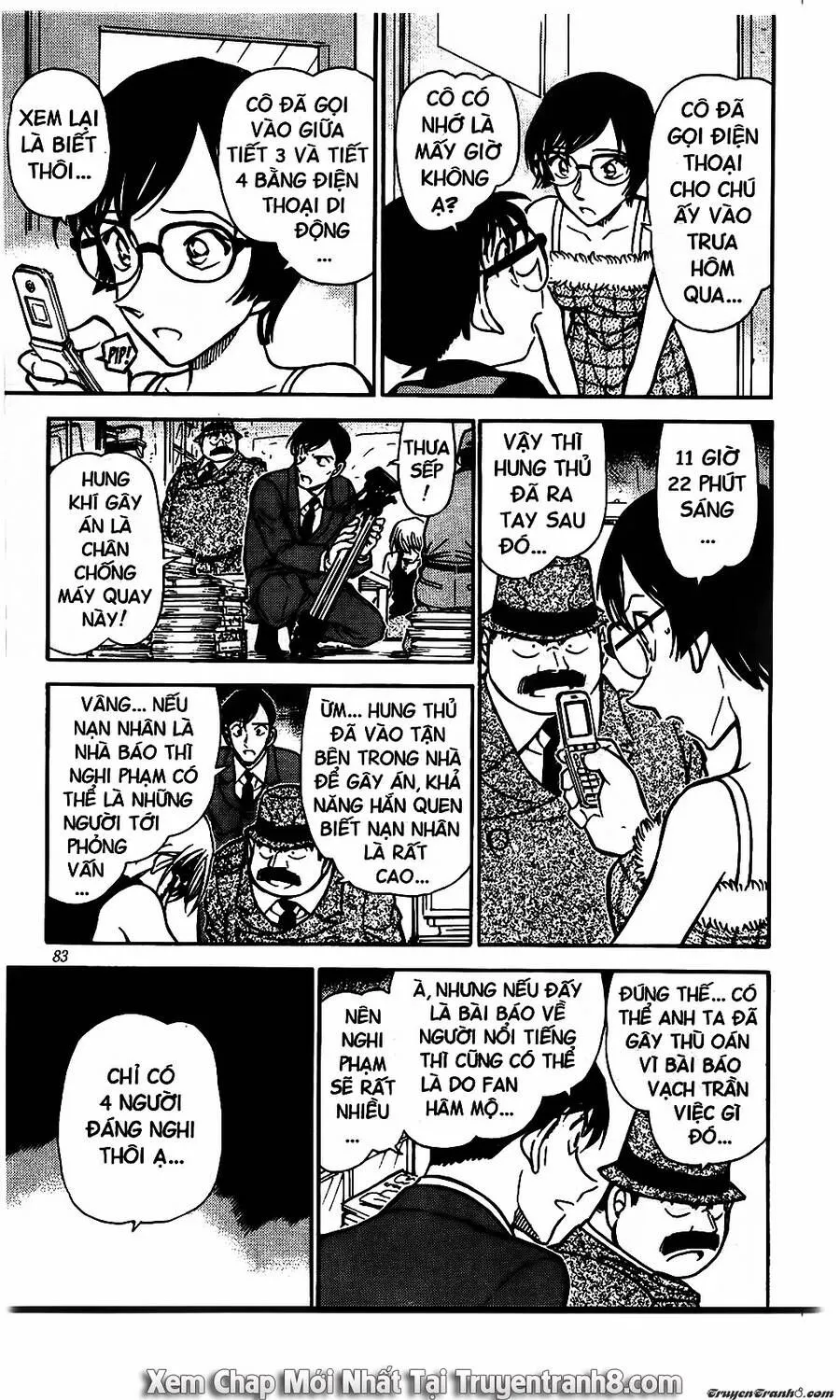 Thám Tử Lừng Danh Conan Chap 515 - Next Chap 516