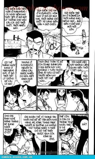 Thám Tử Lừng Danh Conan Chap 524 - Next Chap 525