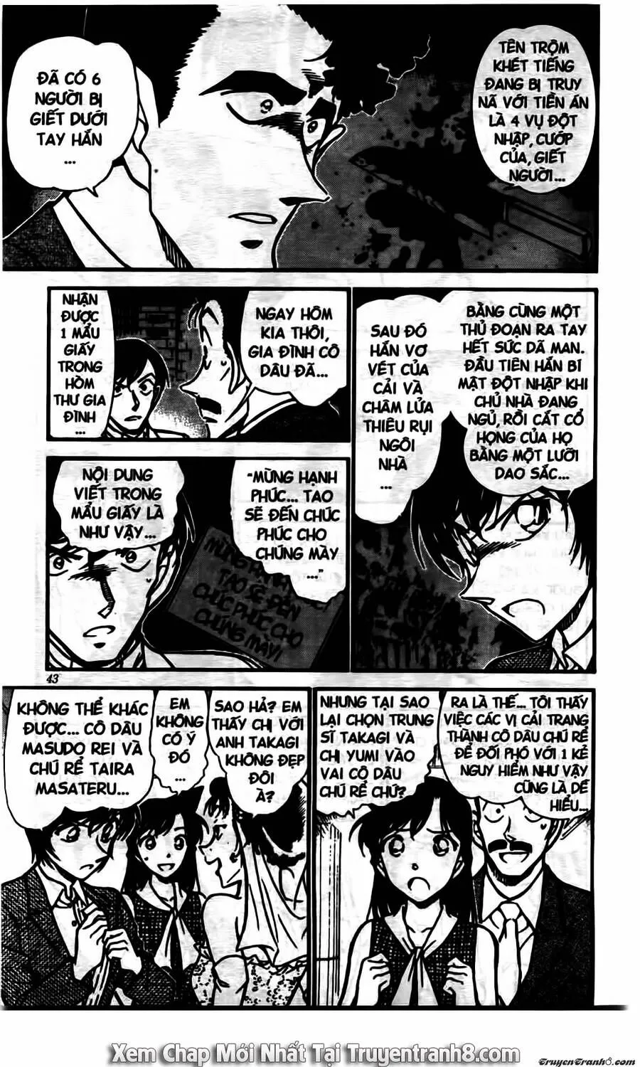 Thám Tử Lừng Danh Conan Chap 535 - Next Chap 536