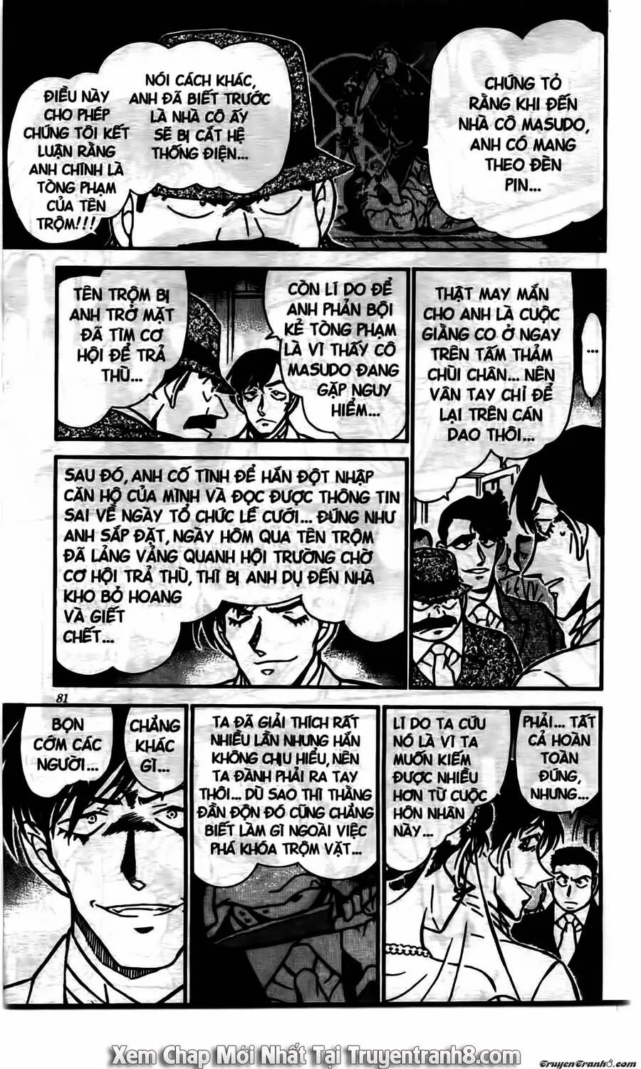 Thám Tử Lừng Danh Conan Chap 537 - Next Chap 538