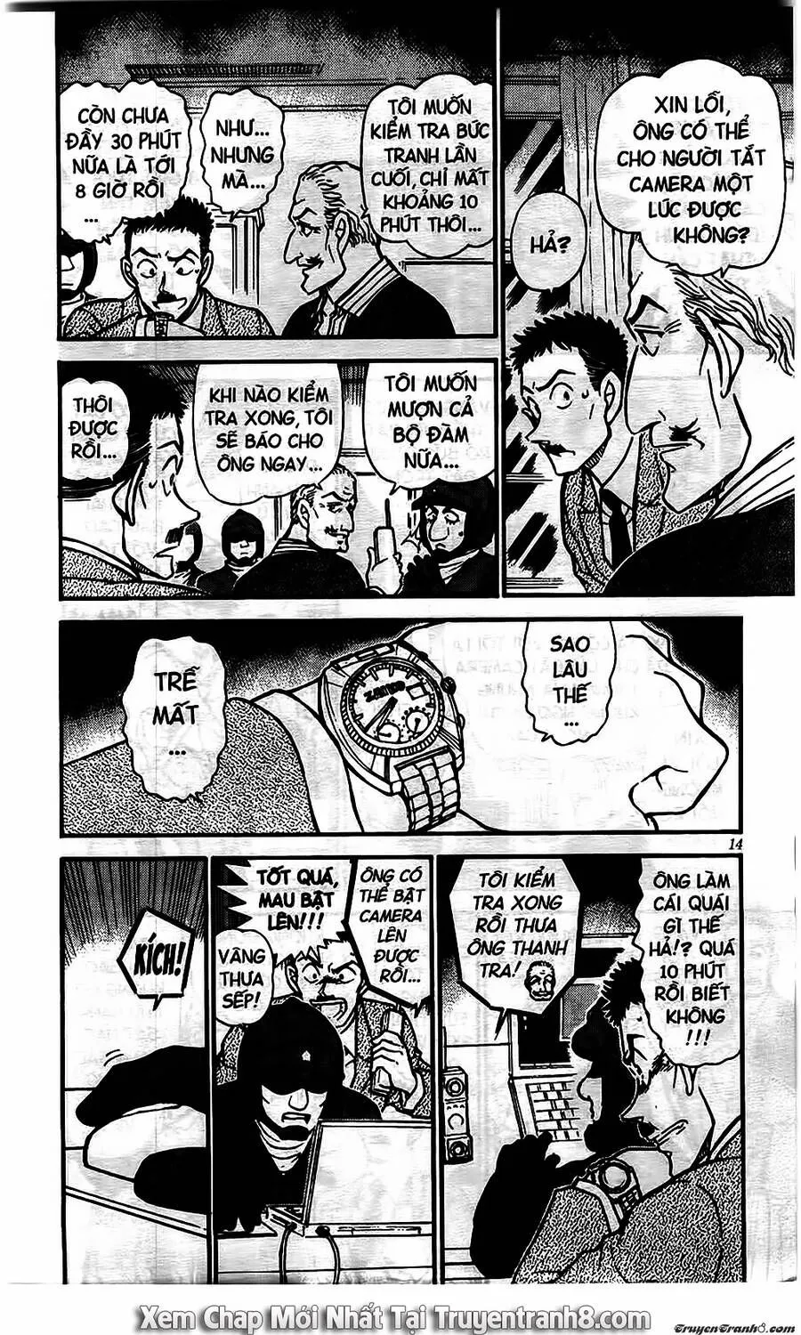 Thám Tử Lừng Danh Conan Chap 544 - Next Chap 545