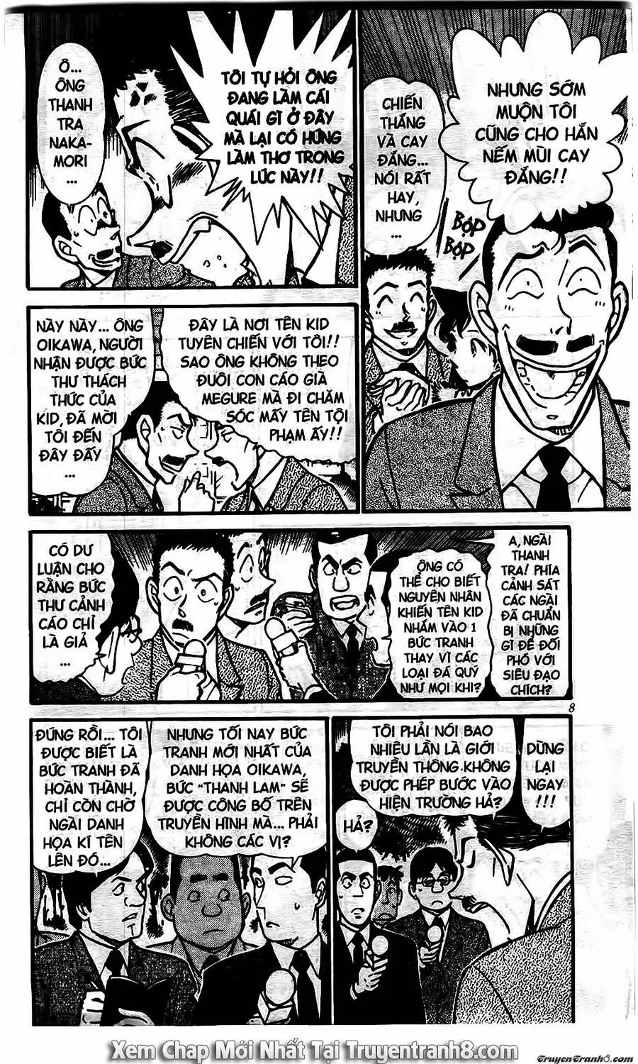 Thám Tử Lừng Danh Conan Chap 544 - Next Chap 545