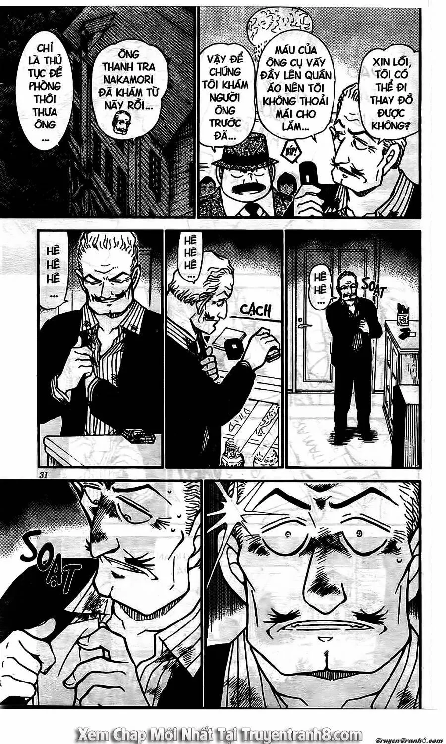 Thám Tử Lừng Danh Conan Chap 545 - Next Chap 546