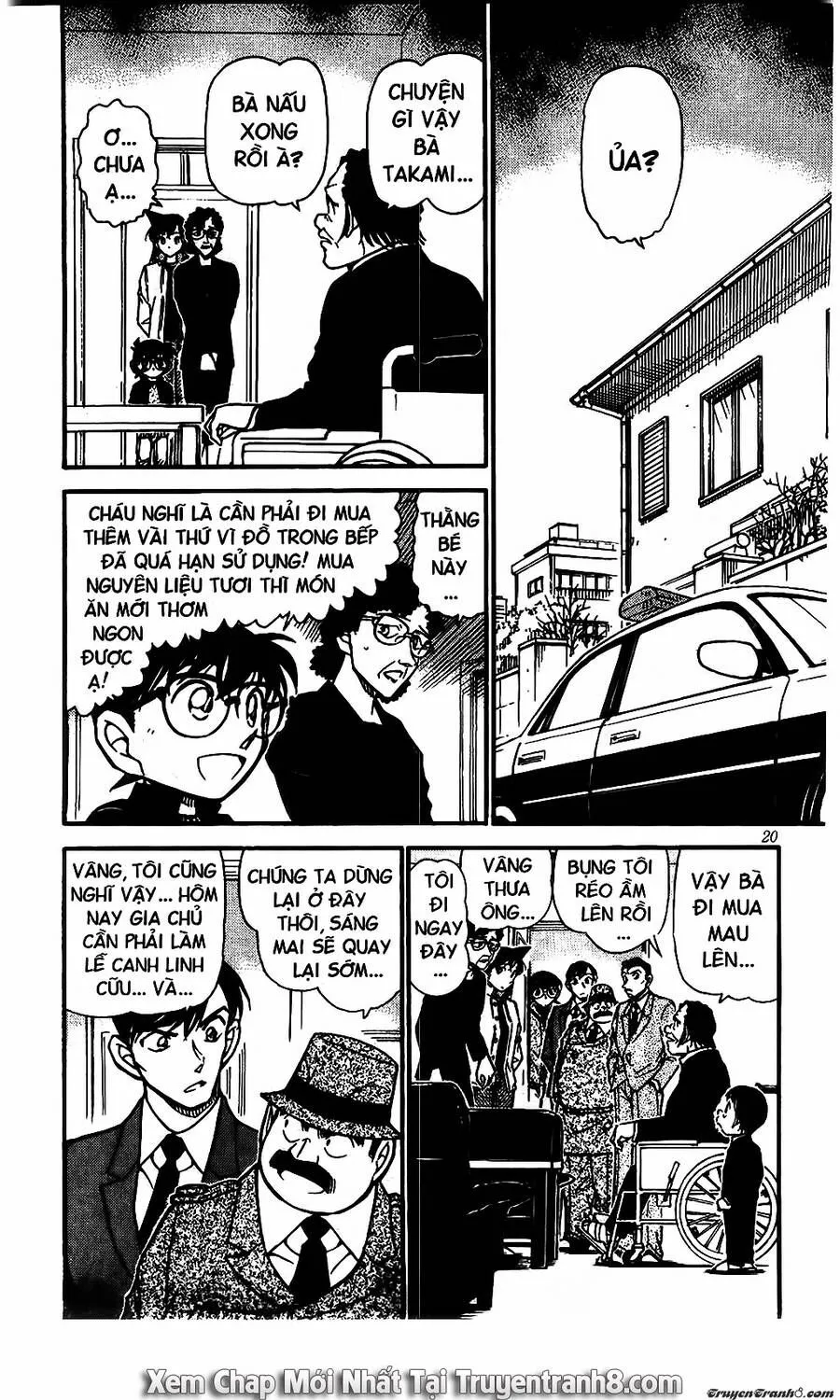 Thám Tử Lừng Danh Conan Chap 555 - Next Chap 556
