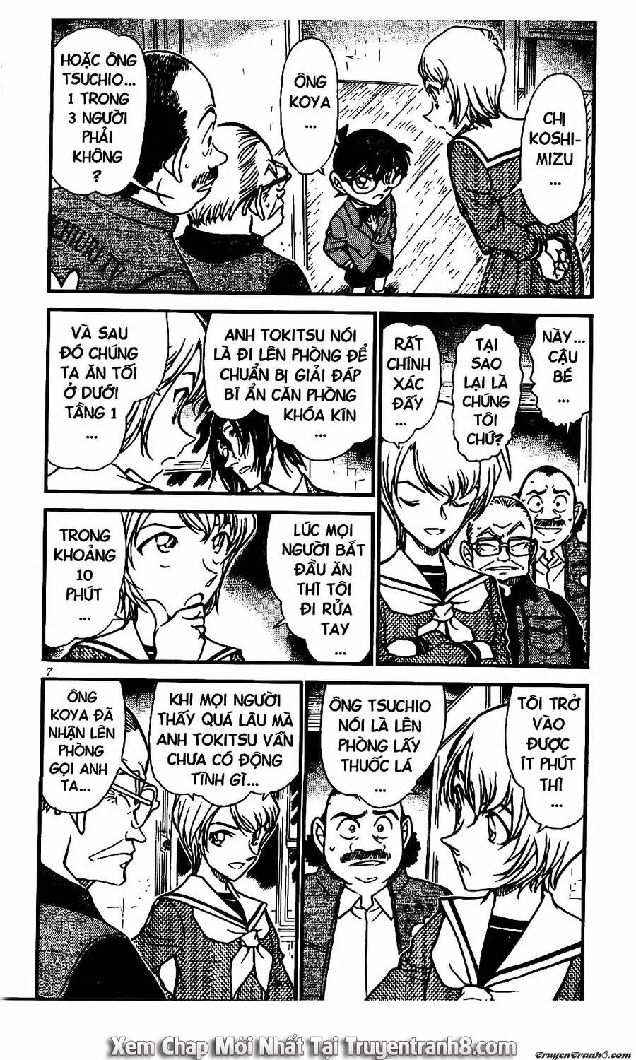 Thám Tử Lừng Danh Conan Chap 565 - Next Chap 566