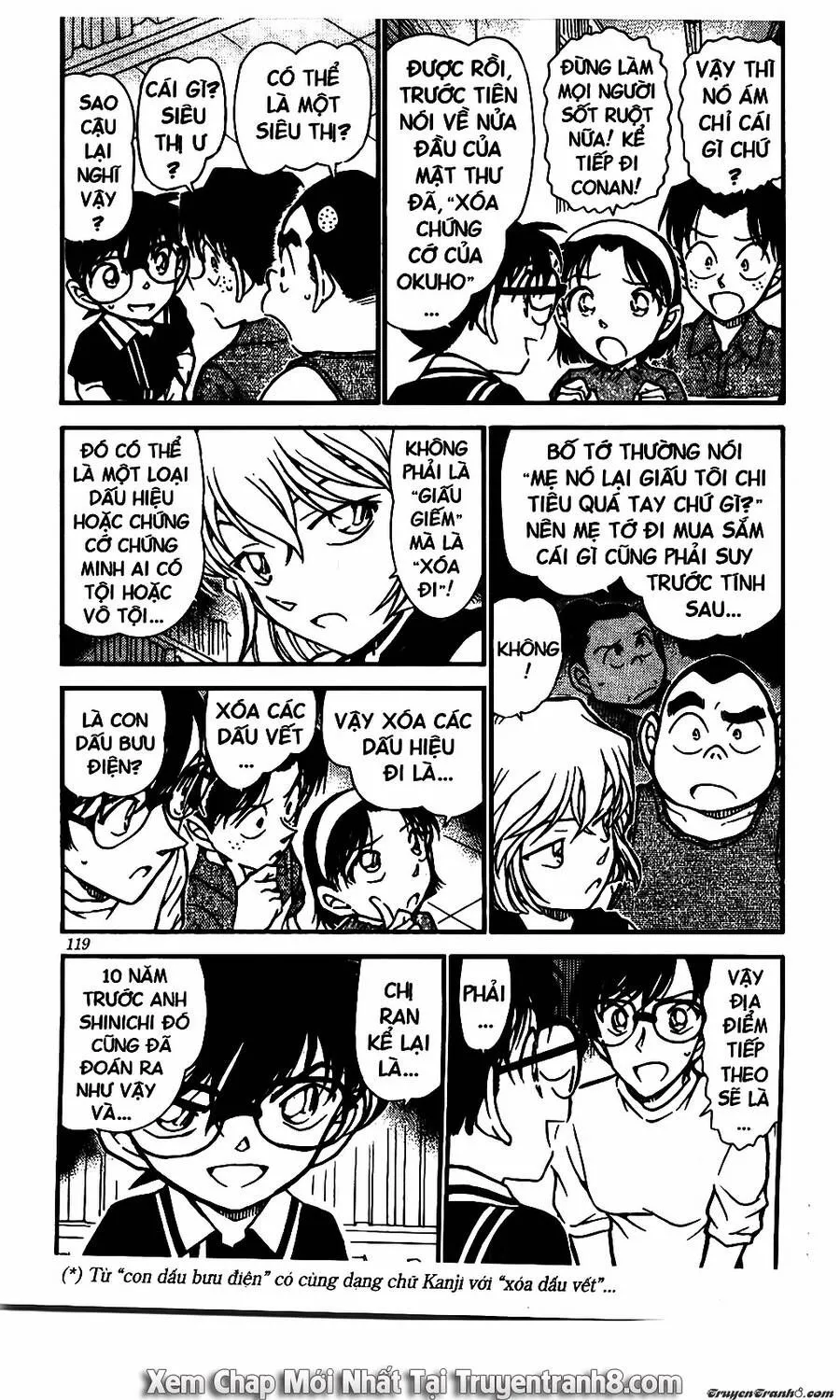 Thám Tử Lừng Danh Conan Chap 572 - Next Chap 573
