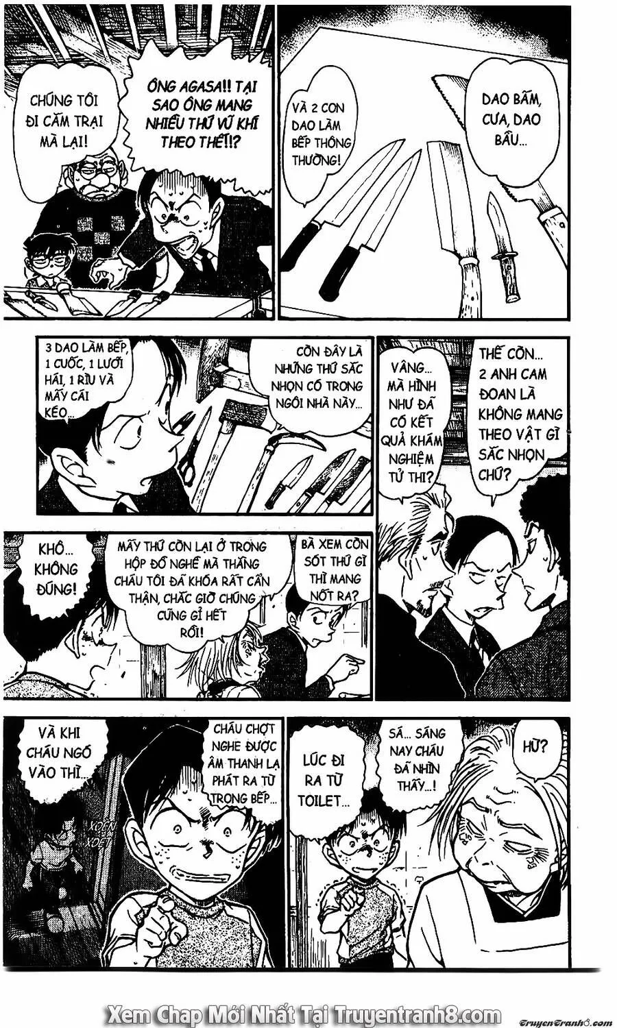 Thám Tử Lừng Danh Conan Chap 580 - Next Chap 581