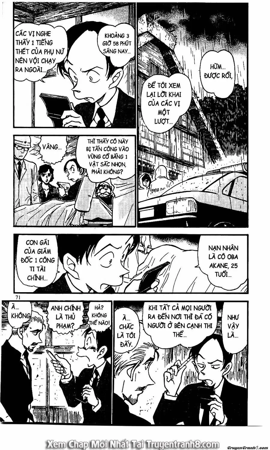 Thám Tử Lừng Danh Conan Chap 580 - Next Chap 581