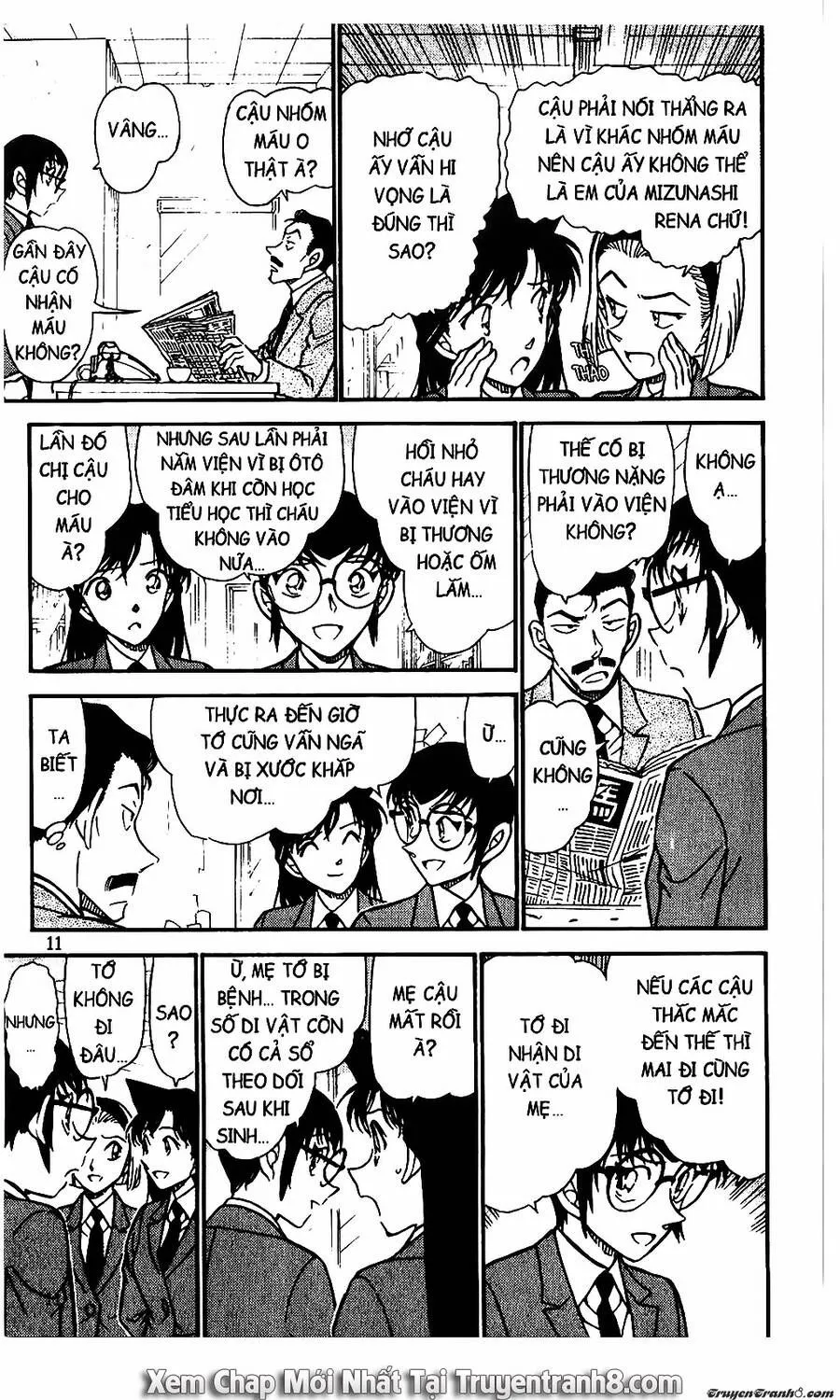 Thám Tử Lừng Danh Conan Chap 587 - Next Chap 588