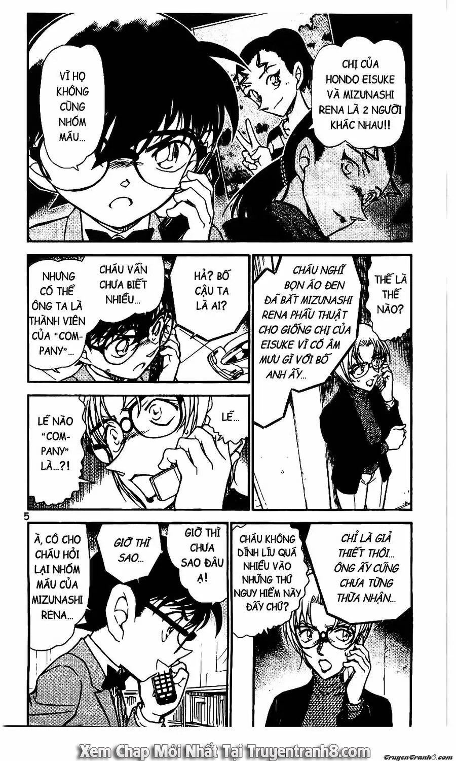 Thám Tử Lừng Danh Conan Chap 587 - Next Chap 588