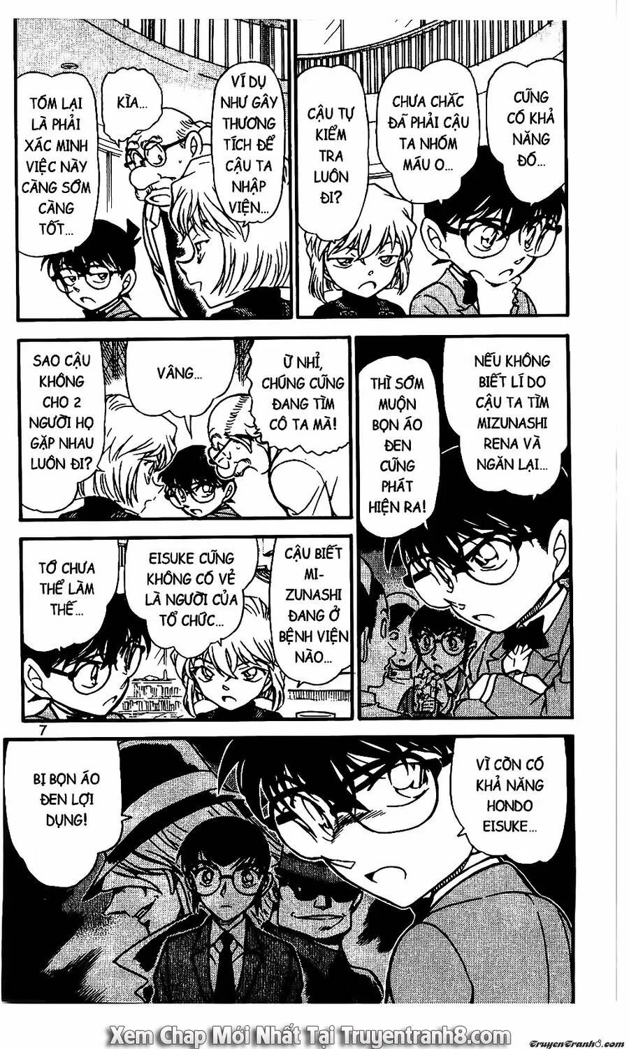 Thám Tử Lừng Danh Conan Chap 587 - Next Chap 588