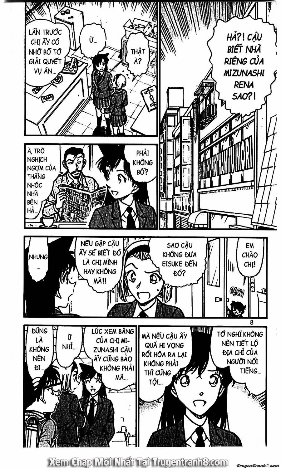 Thám Tử Lừng Danh Conan Chap 587 - Next Chap 588