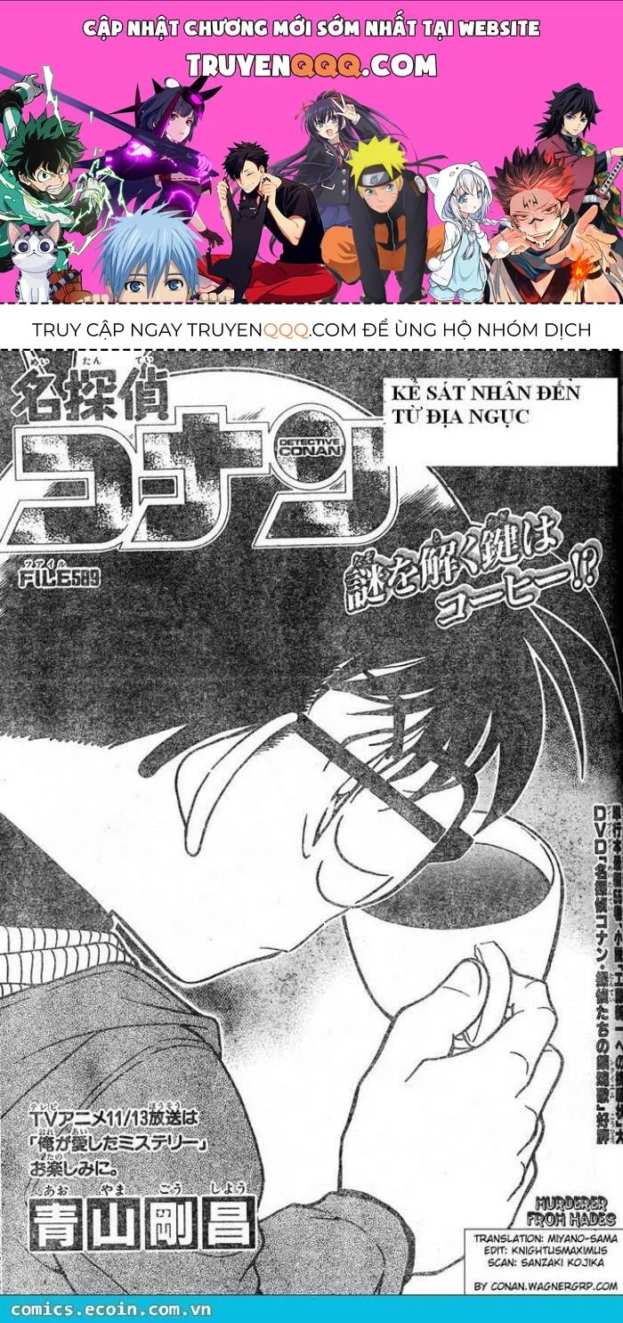 Thám Tử Lừng Danh Conan Chap 589 - Next Chap 590