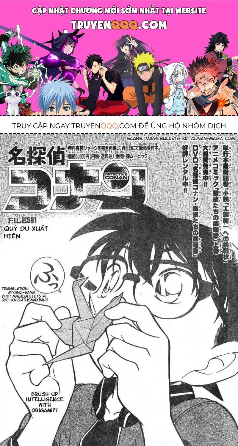 Thám Tử Lừng Danh Conan Chap 591 - Next Chap 592