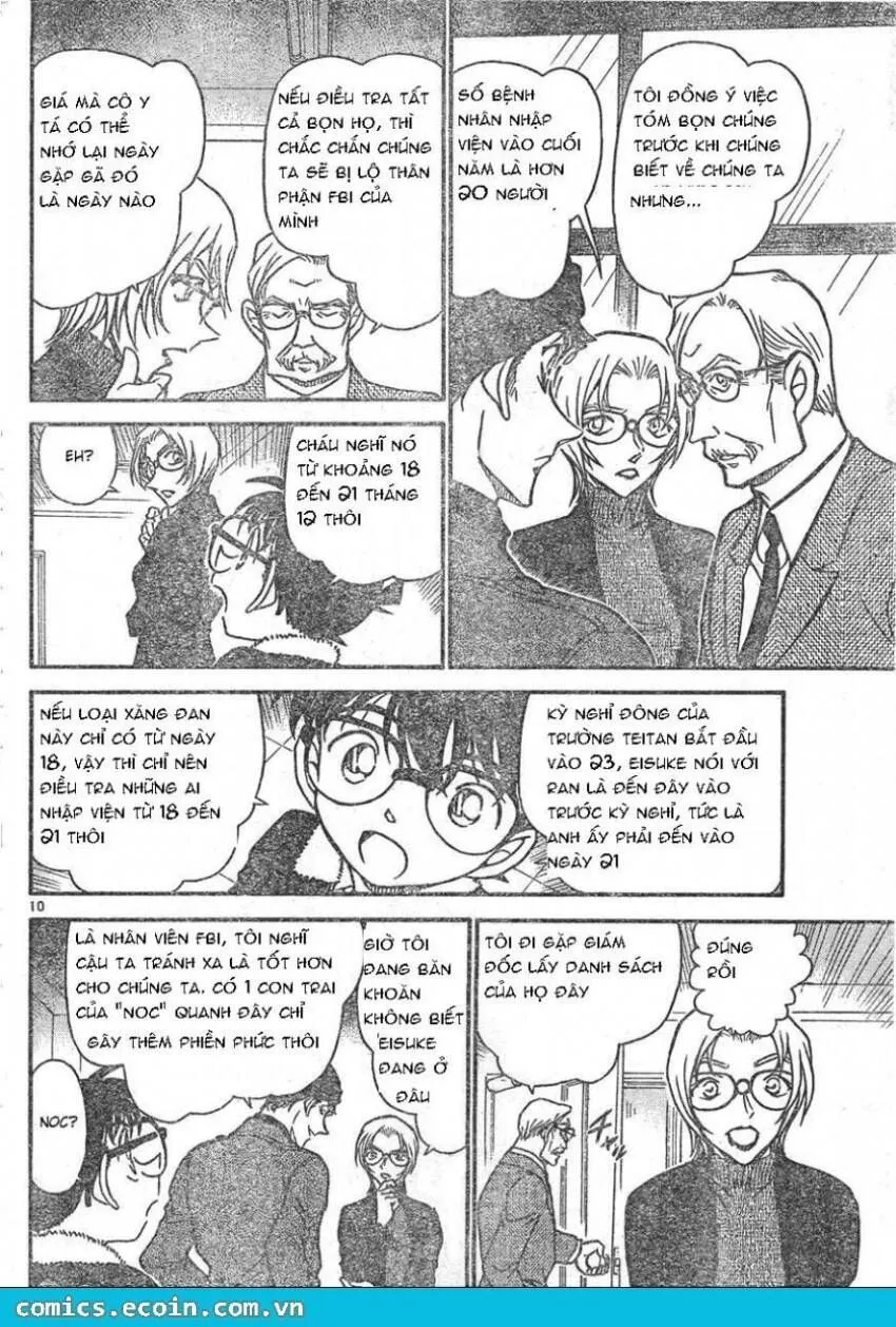 Thám Tử Lừng Danh Conan Chap 596 - Next Chap 597