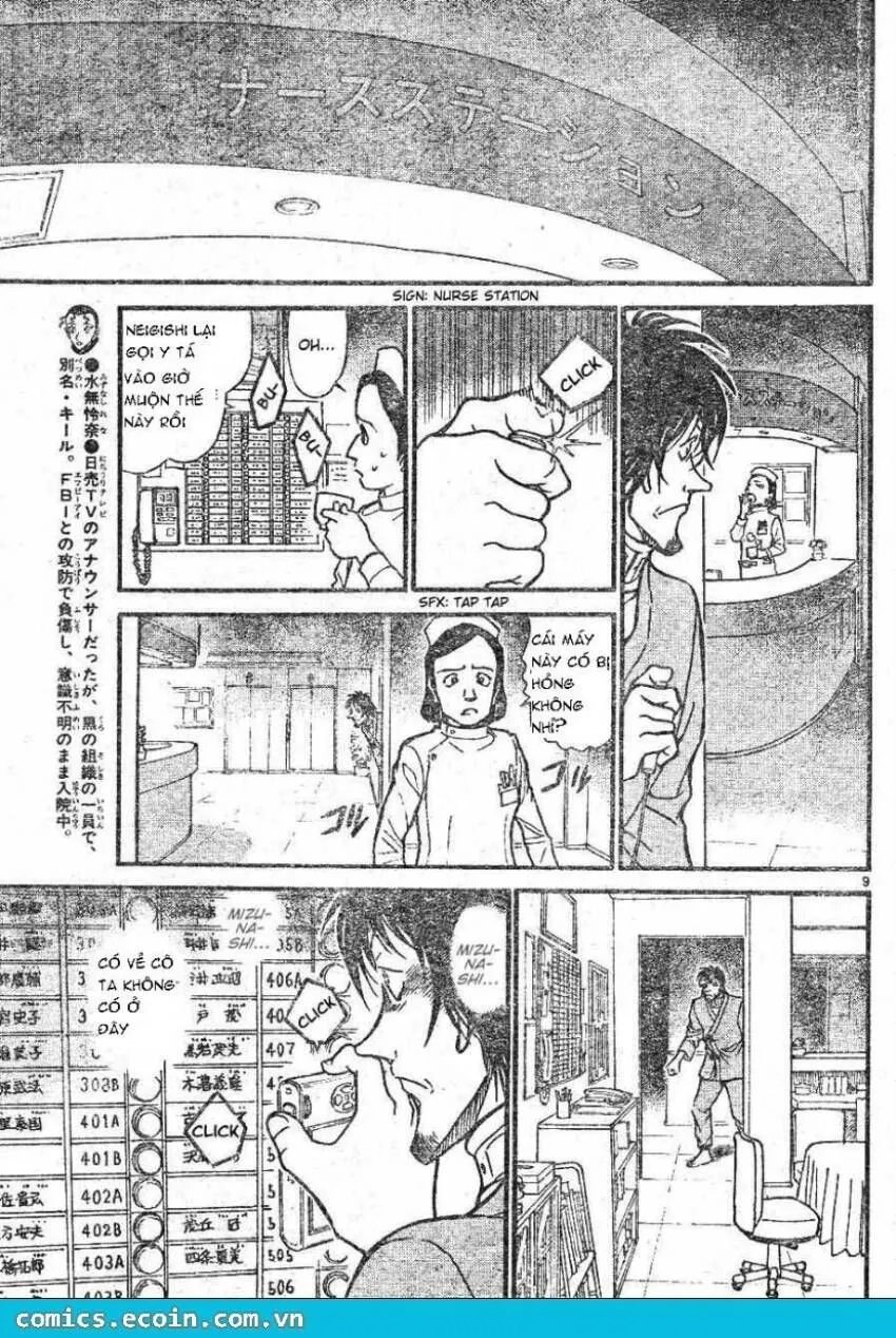 Thám Tử Lừng Danh Conan Chap 598 - Next Chap 599