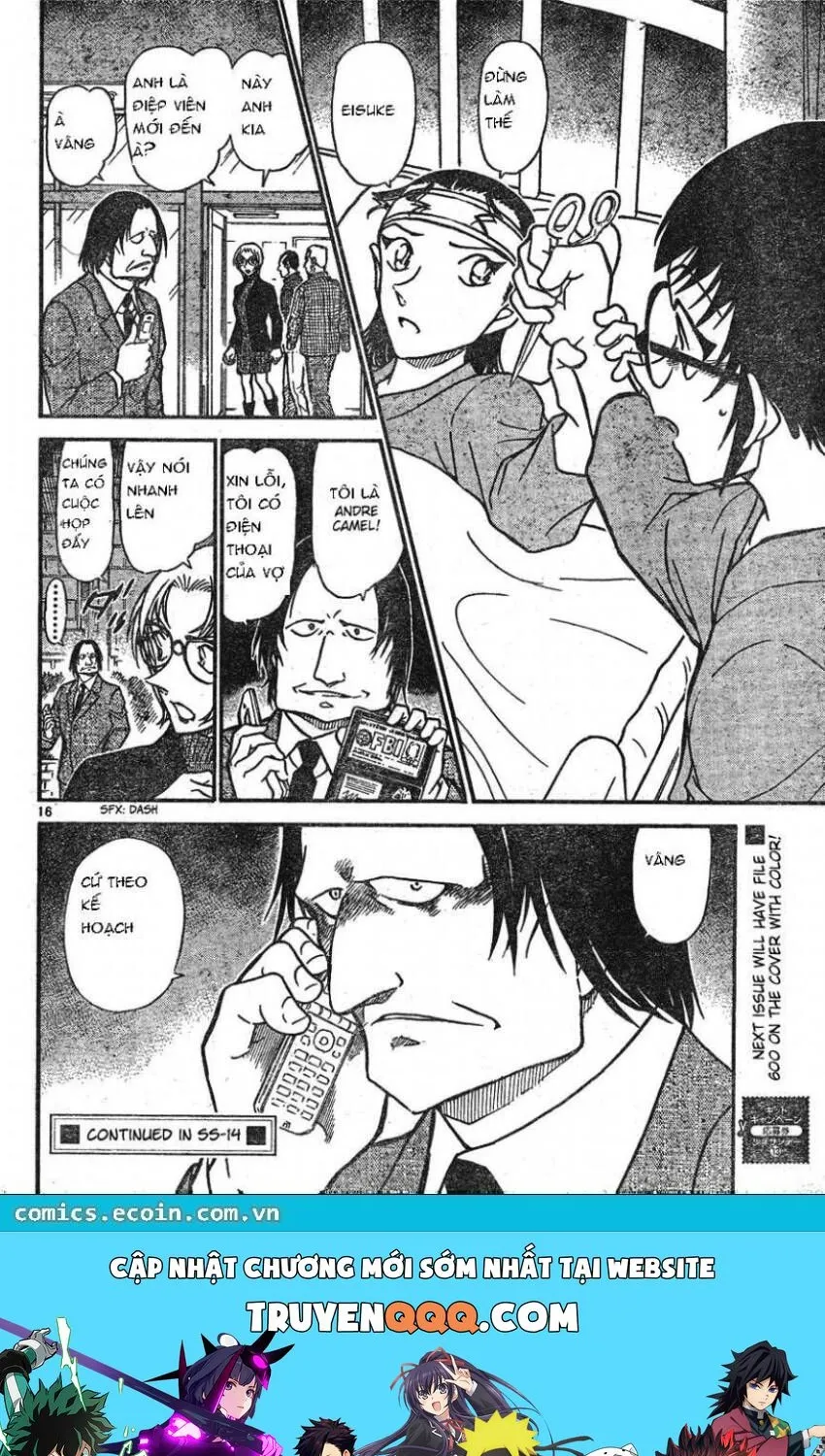 Thám Tử Lừng Danh Conan Chap 599 - Next Chap 600