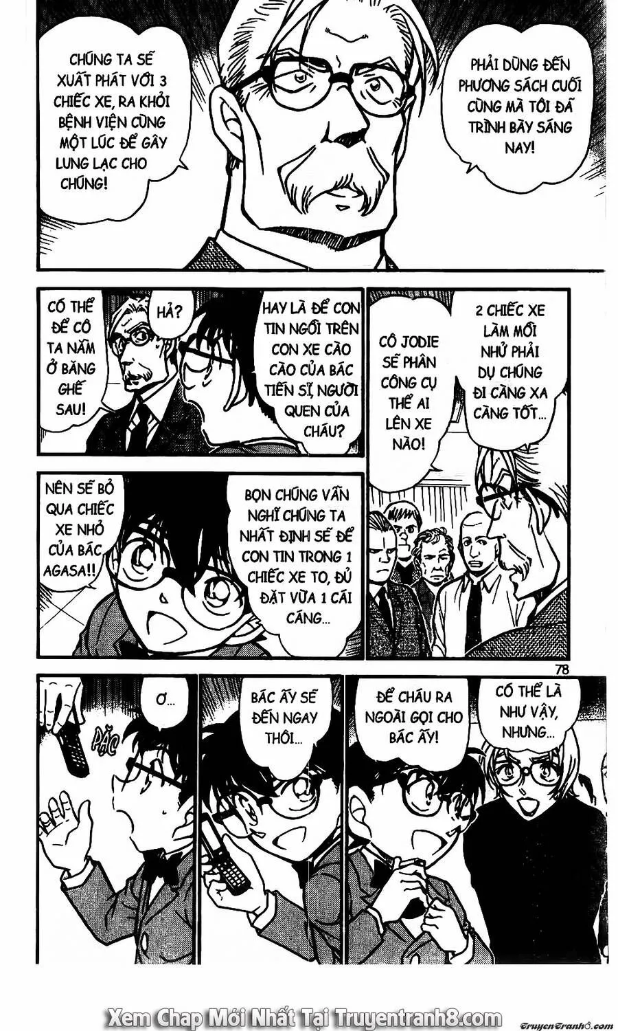 Thám Tử Lừng Danh Conan Chap 602 - Next Chap 603