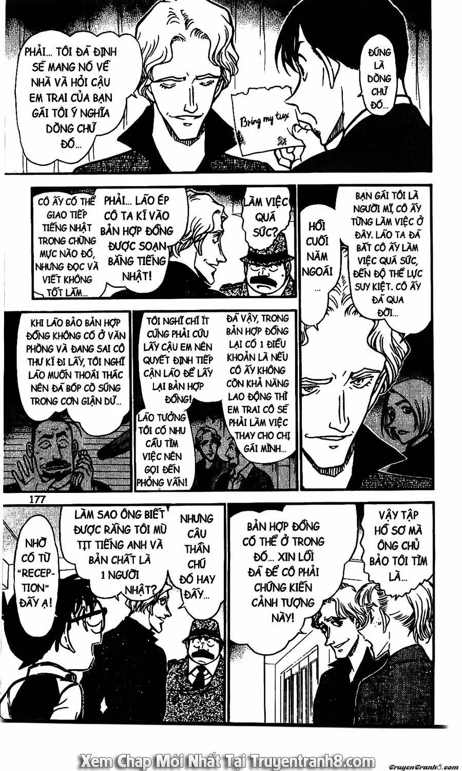 Thám Tử Lừng Danh Conan Chap 608 - Next Chap 609