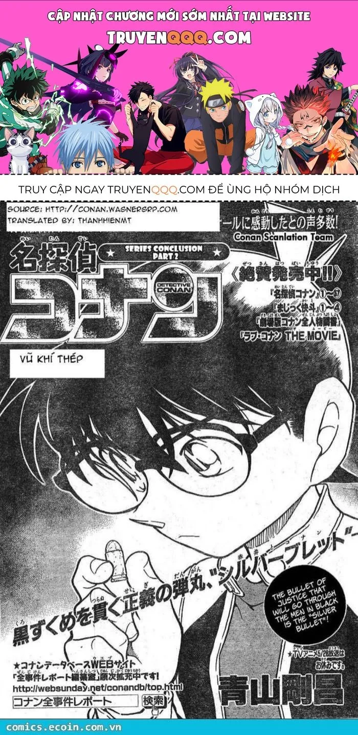 Thám Tử Lừng Danh Conan Chap 609 - Next Chap 610