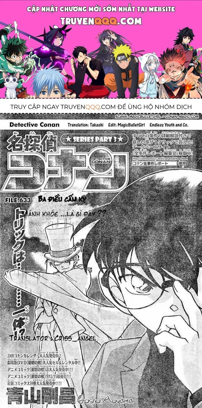 Thám Tử Lừng Danh Conan Chap 633 - Next Chap 634