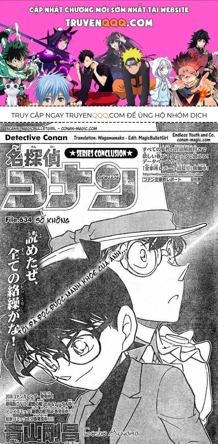 Thám Tử Lừng Danh Conan Chap 634 - Next Chap 635