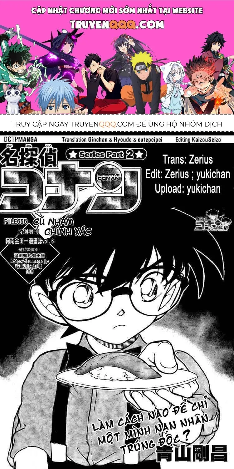 Thám Tử Lừng Danh Conan Chap 656 - Next Chap 657