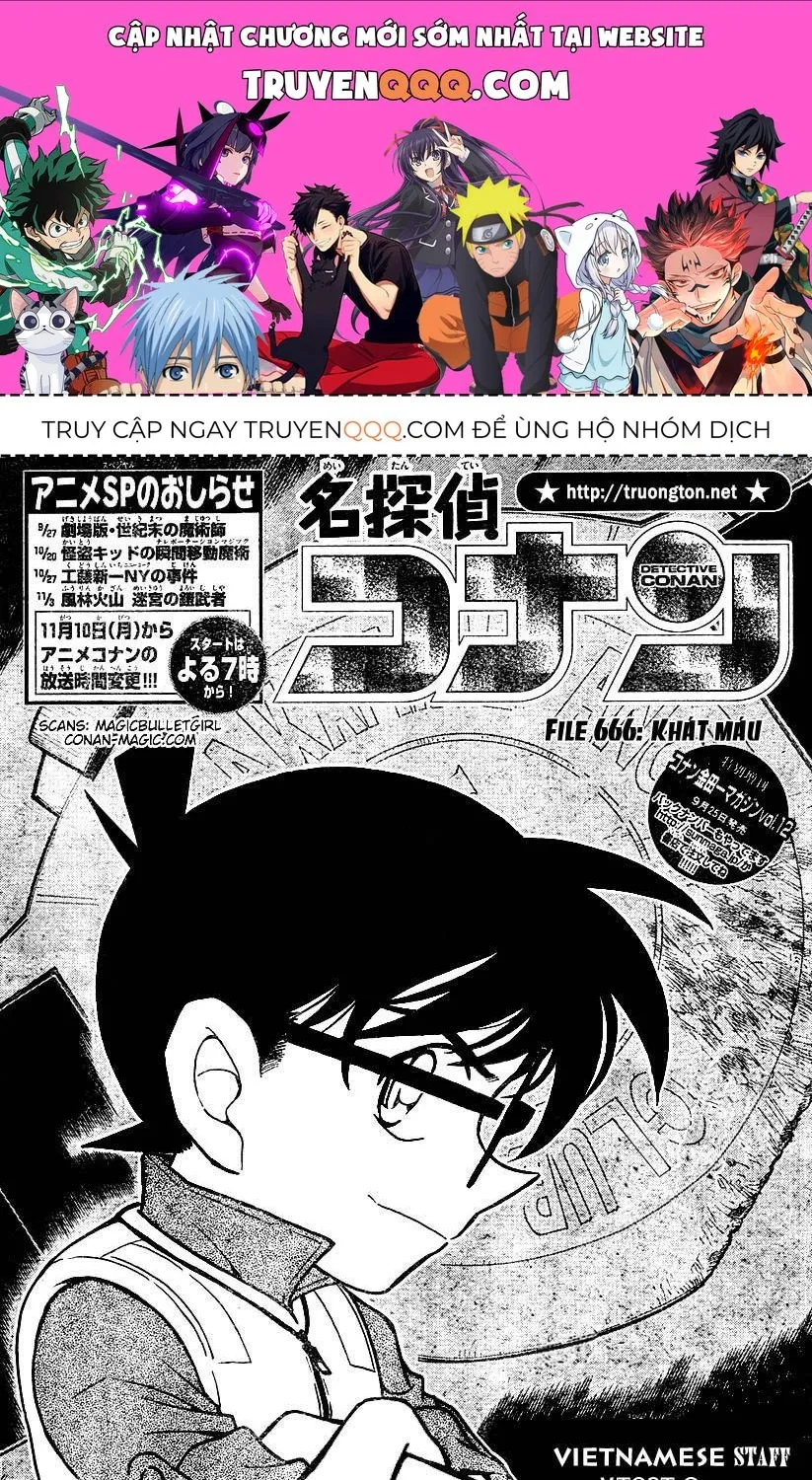 Thám Tử Lừng Danh Conan Chap 666 - Next Chap 667