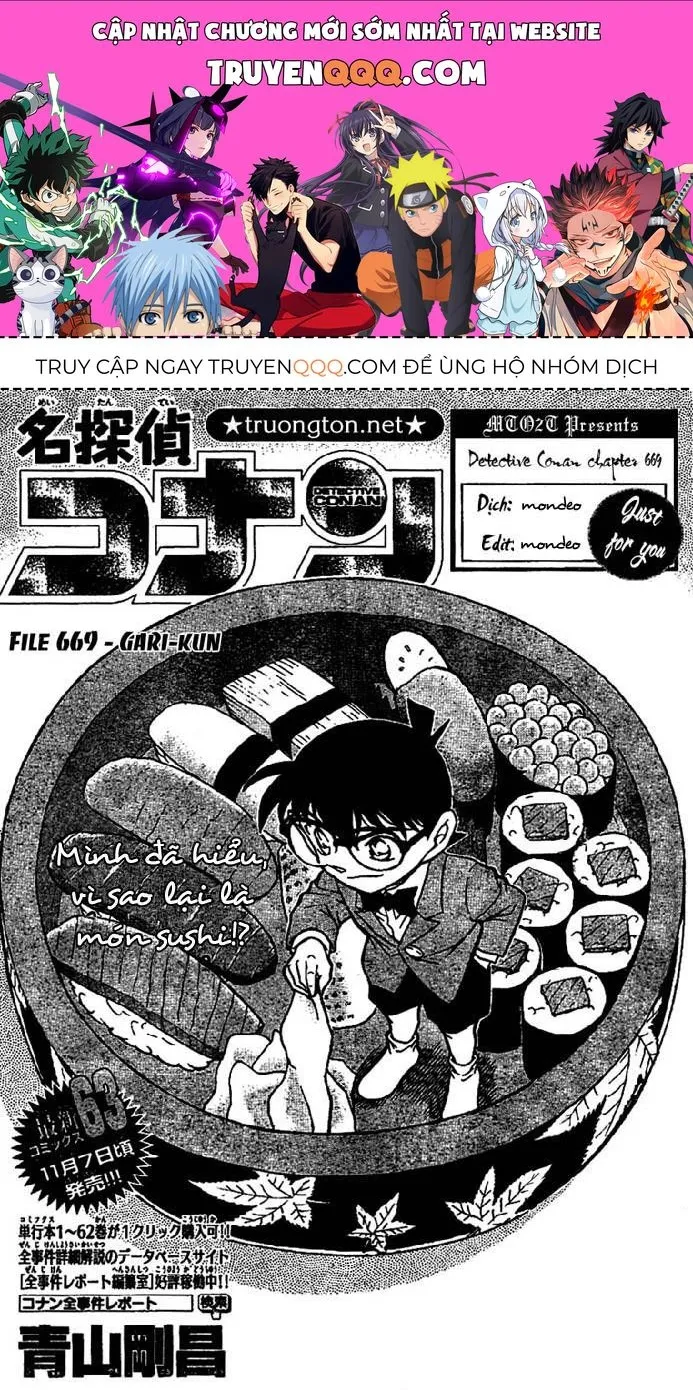 Thám Tử Lừng Danh Conan Chap 669 - Next Chap 670