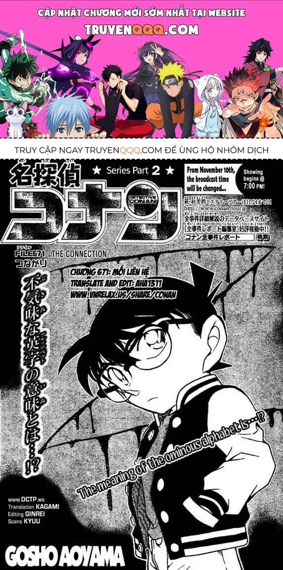 Thám Tử Lừng Danh Conan Chap 671 - Next Chap 672