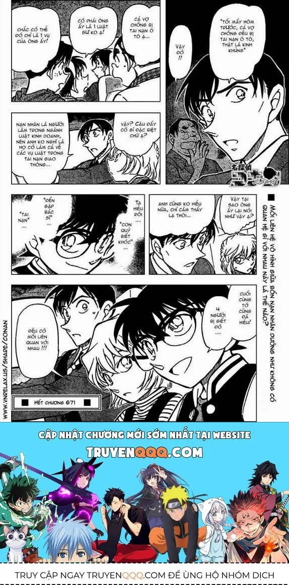 Thám Tử Lừng Danh Conan Chap 671 - Next Chap 672