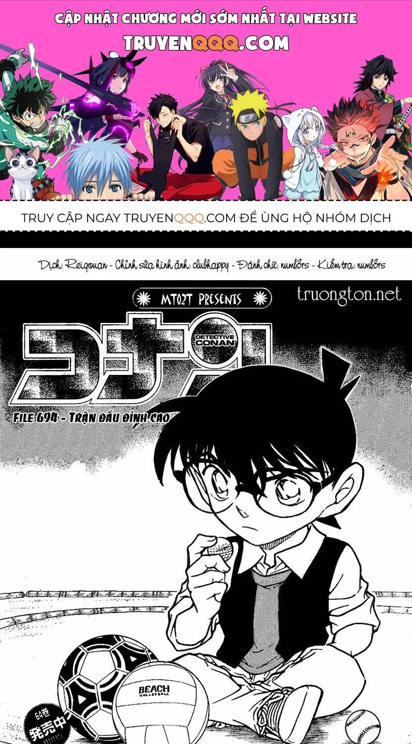 Thám Tử Lừng Danh Conan Chap 694 - Next Chap 695