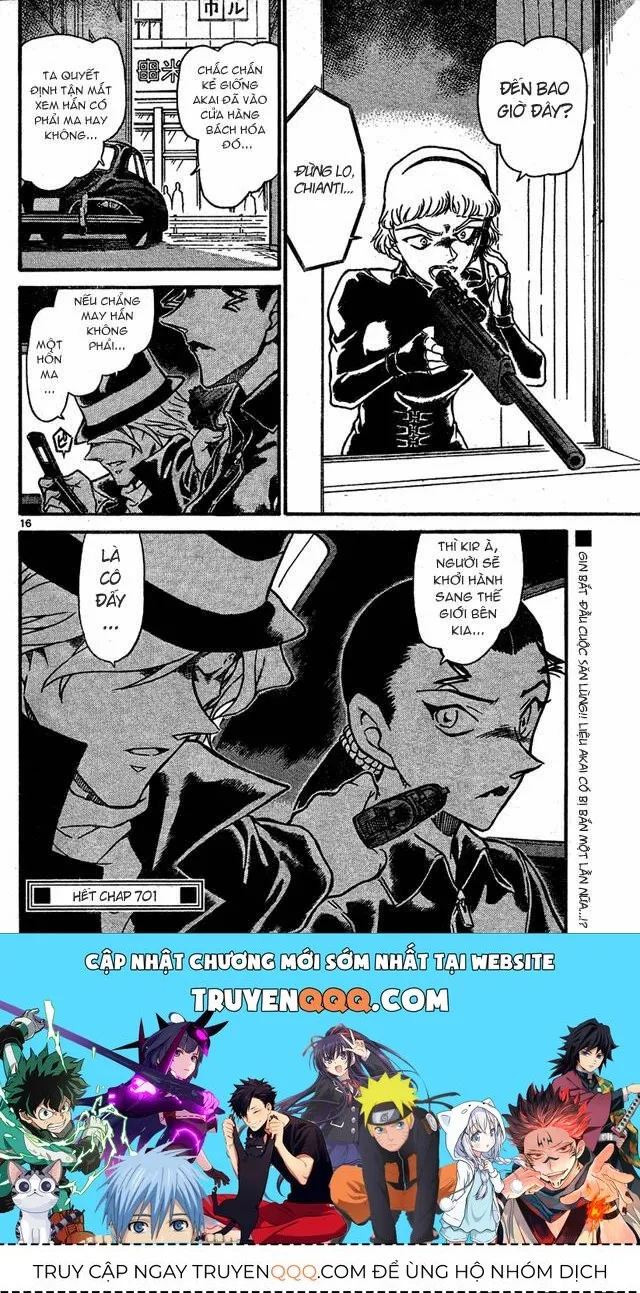 Thám Tử Lừng Danh Conan Chap 701 - Next Chap 702
