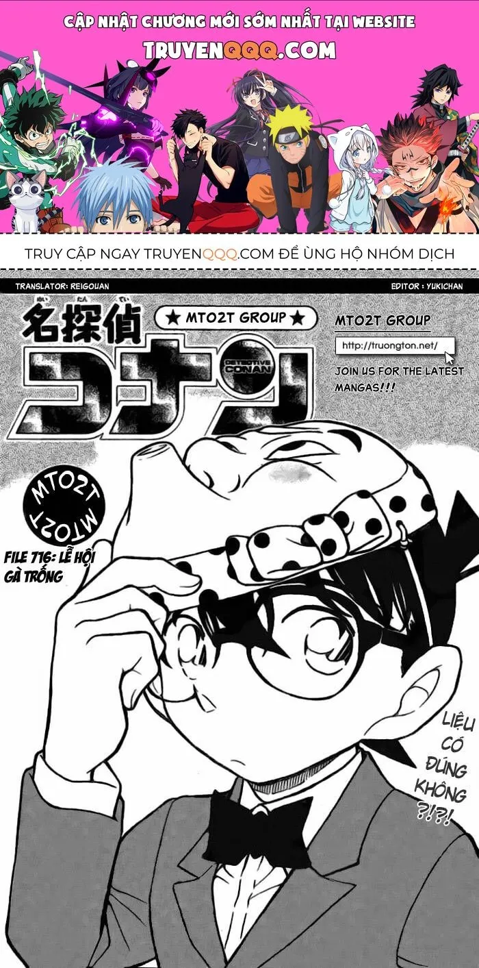Thám Tử Lừng Danh Conan Chap 716 - Next Chap 717
