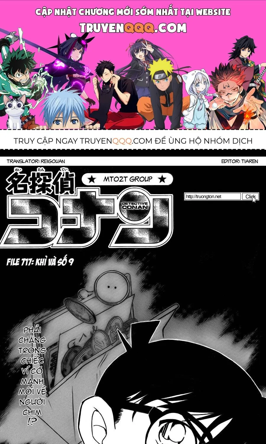 Thám Tử Lừng Danh Conan Chap 717 - Next Chap 718