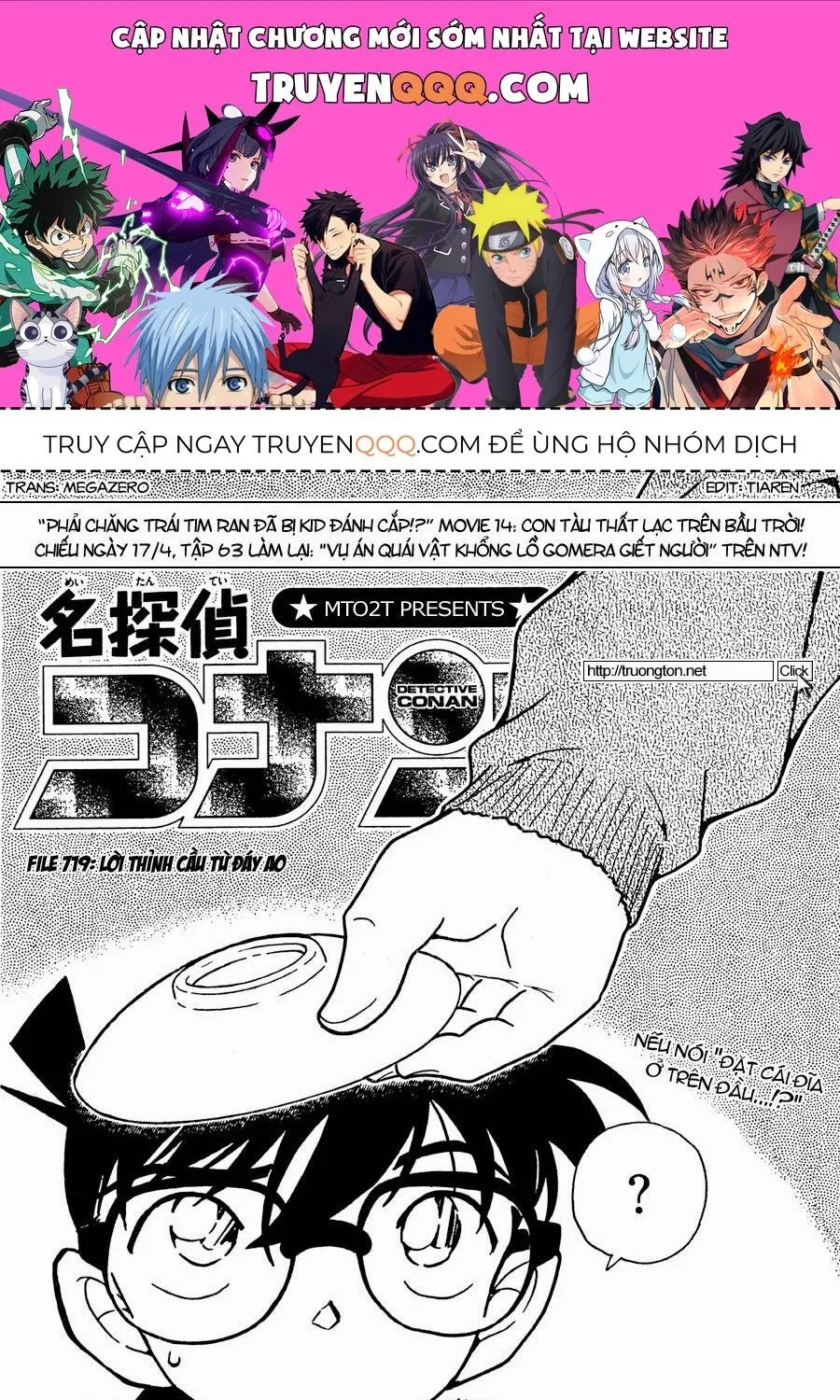Thám Tử Lừng Danh Conan Chap 719 - Next Chap 720