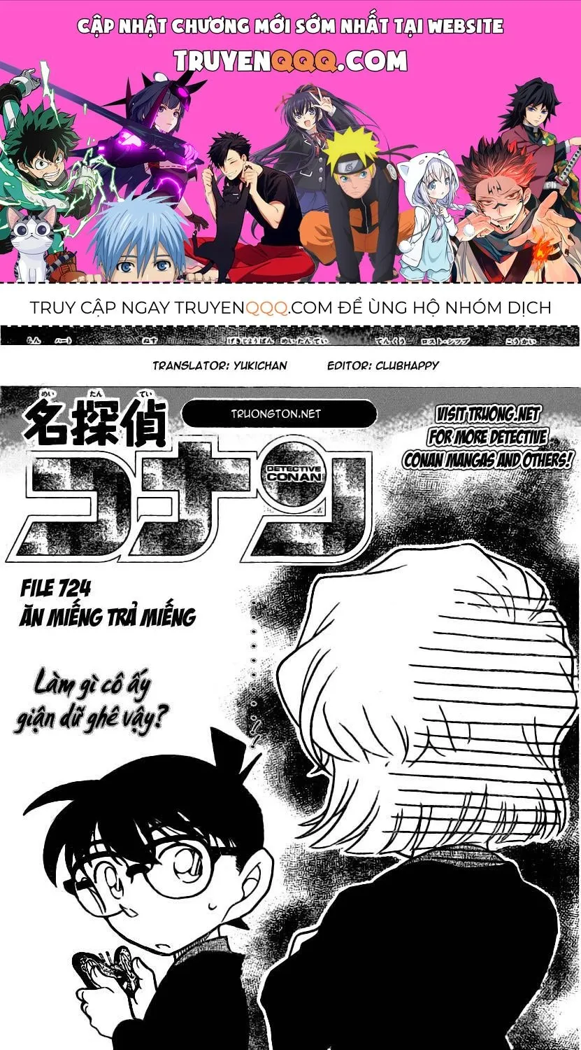 Thám Tử Lừng Danh Conan Chap 724 - Next Chap 725